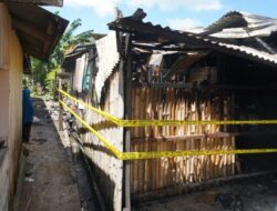 Gegara Tabung Gas Meledak, Warung di Tinangkung Bangkep Ludes Terbakar