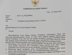 Gubernur Sulteng Instruksikan Sekolah Tak Bebani Orang Tua dengan Wisuda PAUD dan SD