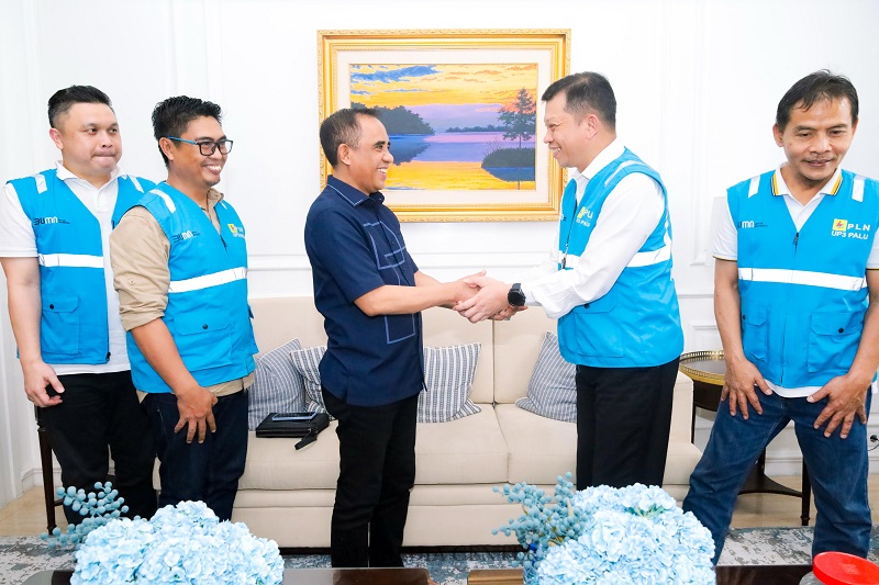 Gubernur Sulteng dan PLN Sinergi Percepat Elektrifikasi di Wilayah Terpencil