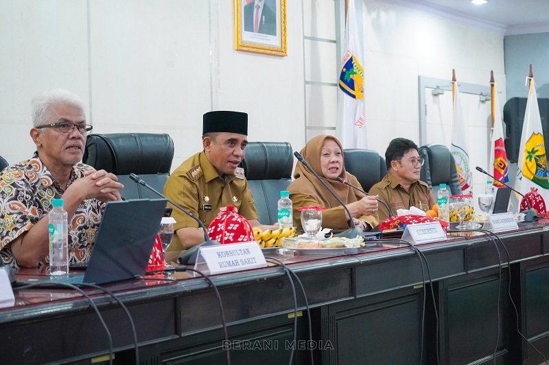 Gubernur dan Wagub Sulteng Dorong Modernisasi RSUD Undata dan Madani Bertaraf Internasioal