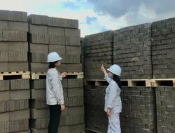 IMIP Manfaatkan Slag Nikel Jadi Batako dan Paving Berkualitas Tinggi