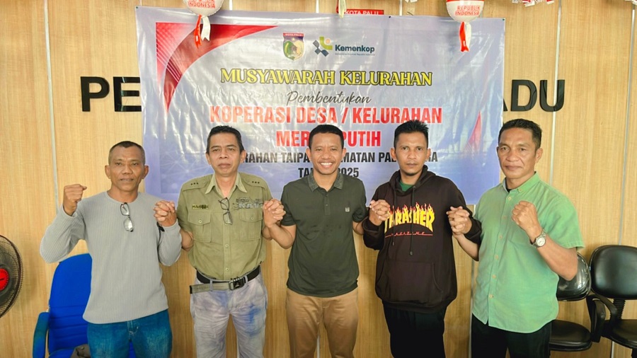 Kelurahan Taipa Kota Palu Kini Miliki Koperasi Merah Putih, Azman Asgar Ditunjuk Jadi Ketua