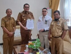 Parimo dan Bank Sulteng Lanjutkan Kerja Sama Metode Pembayaran Pajak Daerah Nontunai