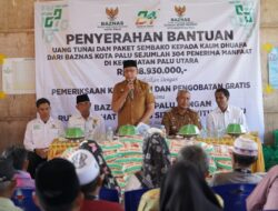 Pemkot Palu Kolaborasi Baznas Salurkan ZIS di Palu Utara