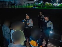 Polisi Amankan 10 Remaja saat Pesta Miras di Lapangan Persibal Luwuk, 6 Perempuan, 4 Pria
