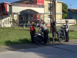 Sat Lantas- Dispenda Lampung Selatan Sosialisasikan Pemutihan Pajak Kendaraan