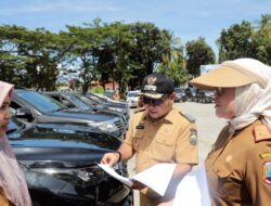 Tertibkan Aset Daerah, Pemkab Lampung Selatan Gelar Apel Kendaraan Dinas