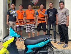 Tiga Terduga Pelaku Pencurian di Desa Merak Batin Diringkus Polisi di 2 Lokasi Berbeda