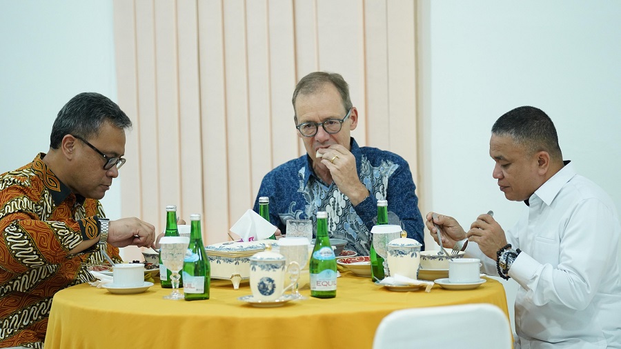 Wali Kota Palu Menjamu Makan Malam Istimewa Perwakilan Kedubes Swiss