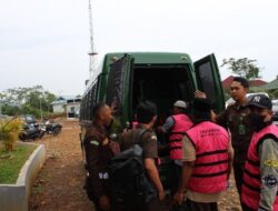 5 Terpidana Korupsi Rekontruksi Tanggul Pengamanan Sungai Dampala Dijebloskan ke Lapas Kolonodale Morowali