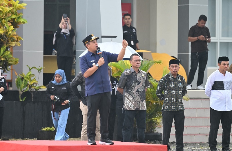 Apel ASN Se-Kecamatan Bungku Barat, Bupati Morowali Tanamkan Semangat Membangun Kolaboratif
