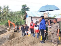 Bersama BNPB Pusat, Bupati Donggala Pantau Langsung Progres Penanganan Pascabanjir Wombo
