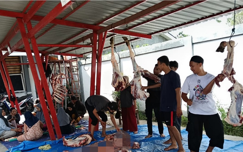 Brida Sulteng Salurkan 480 Paket Daging Kurban pada Iduladha 1446H