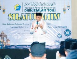 Gubernur Sulteng Siap Membangun Gedung Asrama Pondok Pesantren Darussalam Banggai