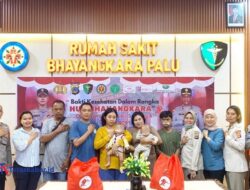 HUT Bhayangkara Ke-79, Polda Sulteng Kembali Gelar Baktikes, Operasi Bibir Sumbing dan Katarak