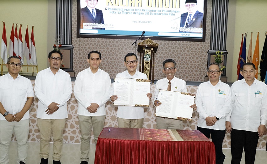 Menteri PPMI Sebut UIN Datokarama Mitra Strategis Tingkatkan Kualitas Pekerja Migran 
