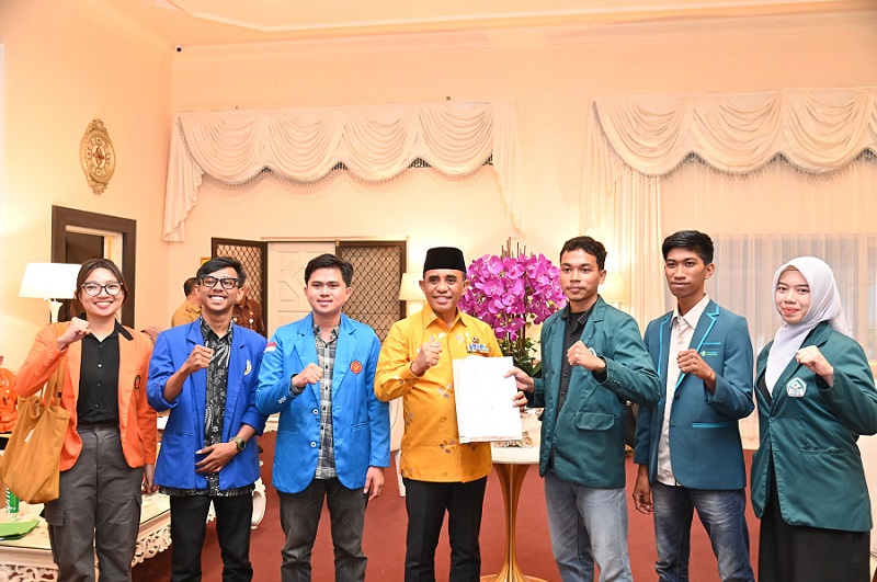 Presma Temui Gubernur Sulteng, Minta Tegasi Pertambangan Ilegal yang Rusak Lingkungan