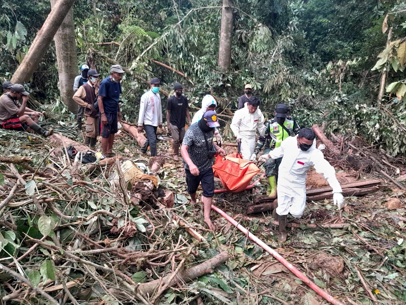 Seorang Korban Longsor Tirtanagaya Parimo Ditemukan, Total 3 Korban Telah Dievakuasi