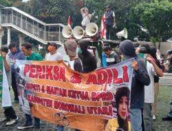 Tuntut Usut Tuntas Pusaran KKN di Morowali Utara, Aksi Demo ARAK-P2MU Berlanjut di KPK