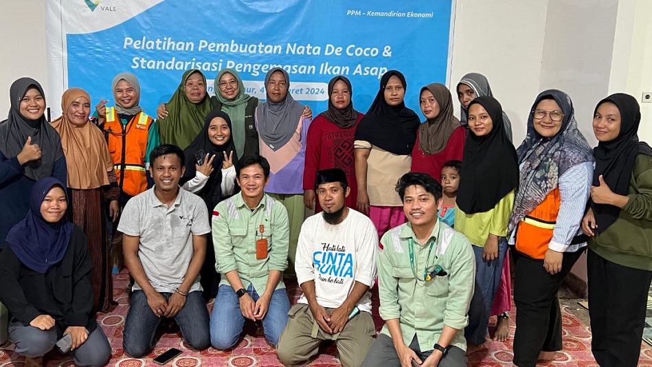 UMKM Binaan PT Vale IGP Morowali, Bahonala Nata De Coco Kini Bisa Mandiri, Berharap Hadir di Minimarket