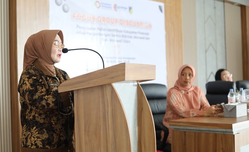 Wabup Morowali Buka FGD Penyusunan Kajian Sentra IKM Morowali dan Morowali Utara
