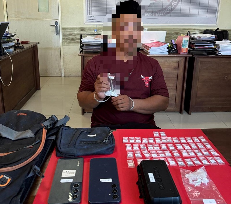 Warga Palu Ini Nekat Jadi Kurir Sabu ke Morowali, Diringkus Bersama Dua Rekannya
