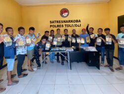 30 Kg Sabu di Tolitoli Diamankan Satnarkoba Polda Sulteng