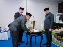 Ajenkris Dilantik Jadi Kadis ESDM Sulteng, Gubernur Anwar Hafid: Dia Punya Keberanian