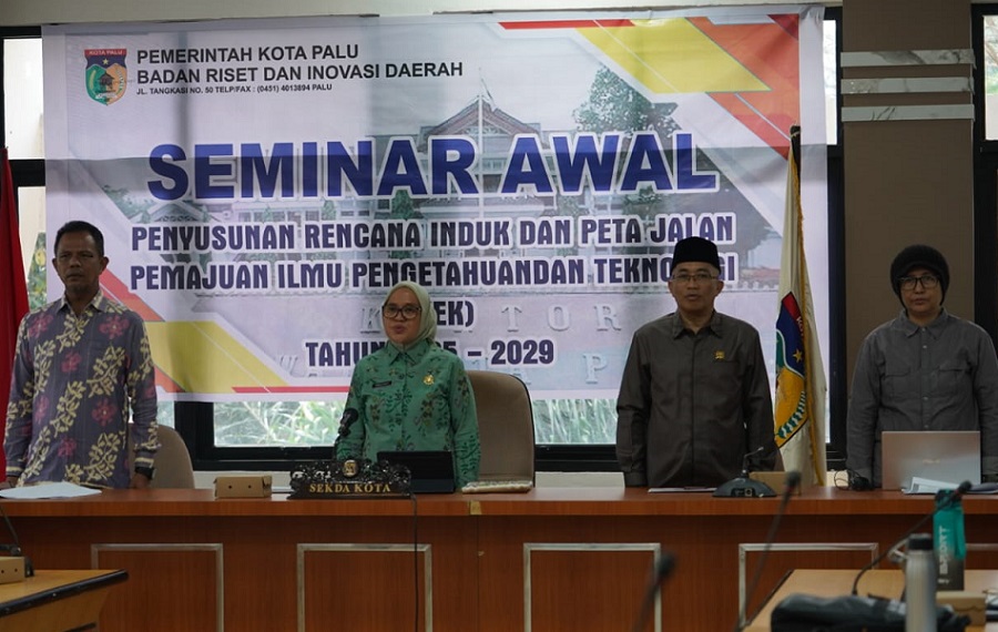 Akselerasi Teknologi Digital, Pemkot Palu Gelar Seminar Awal Penyusunan Road Map Pemajuan IPTEK