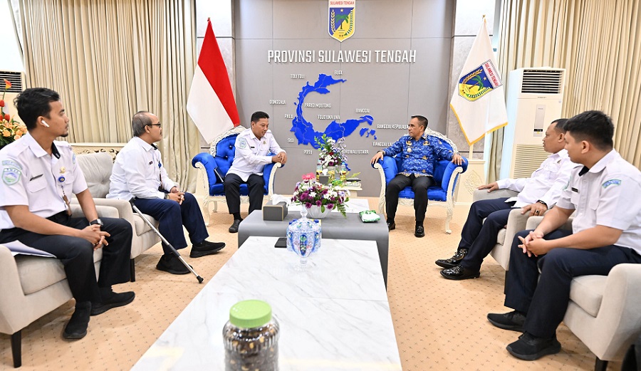 BMKG Bertemu Gubernur Sulteng, Bahas Kualitas Udara di Morowali dan Morowali Utara