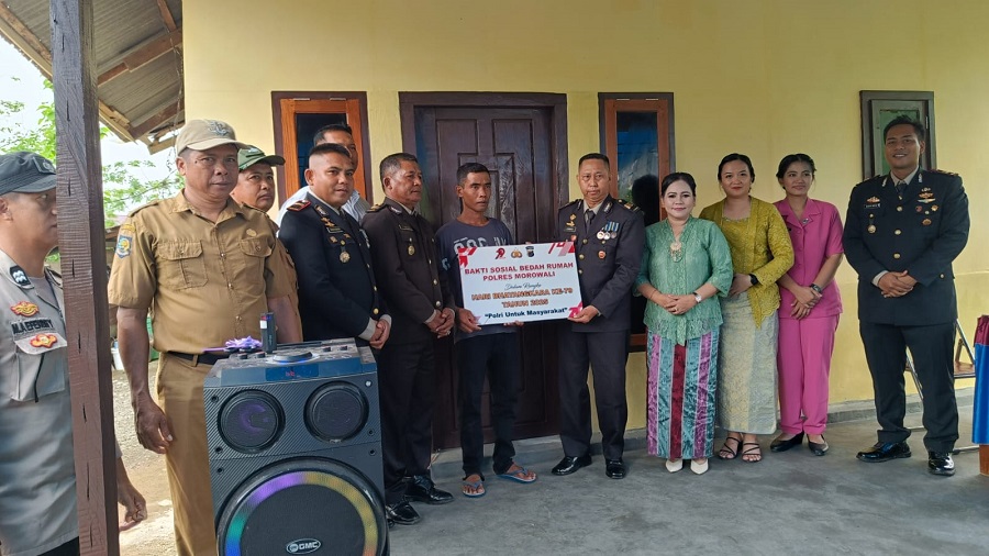 Bedah Rumah di HUT Bhayangkara Ke-79, Wujud Nyata Pengabdian Polri untuk Masyarakat