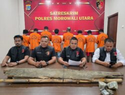 Bentrok Warga Desa Bimor Jaya-Keuno Morut, 8 Orang Ditetapkan Tersangka, 7 Orang Ditahan