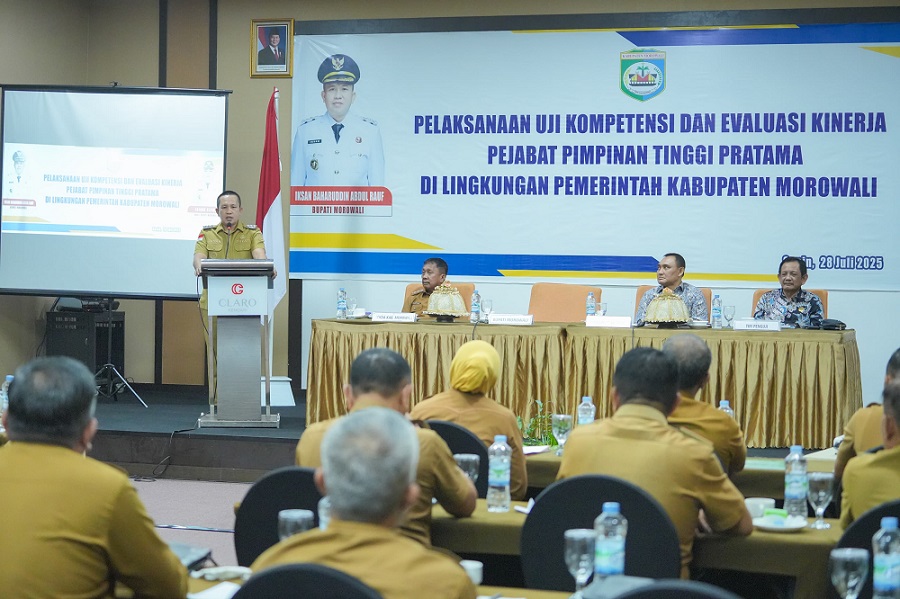 Bupati Morowali Tegas: Uji Kompetensi ASN Bukan Ajang Titip Jabatan
