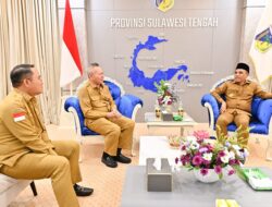 Bupati Sigi Temui Gubernur Sulteng, Bahas FDL dan Peresmian Listrik Desa