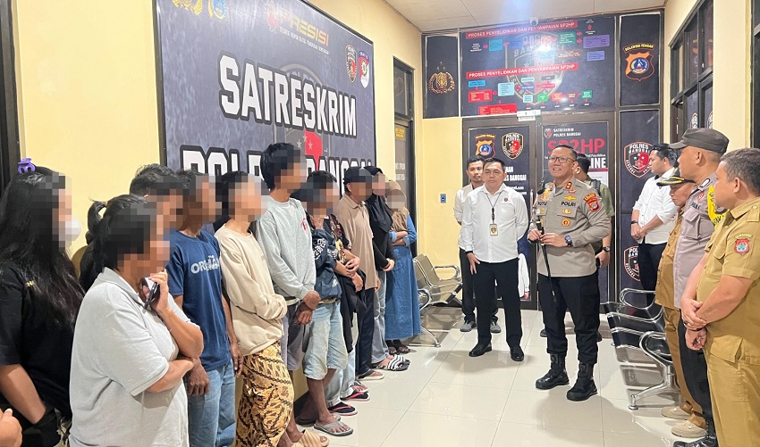 Cara Humanis Kapolres Banggai Tangani Kasus Perjudian, Pelaku Diikutkan Program Mengaji hingga Khatam