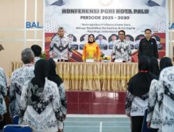 Di Konferensi PGRI Kota Palu, Sekda Irmayanti Soroti Pemahaman Pengelolaan Dana BOS