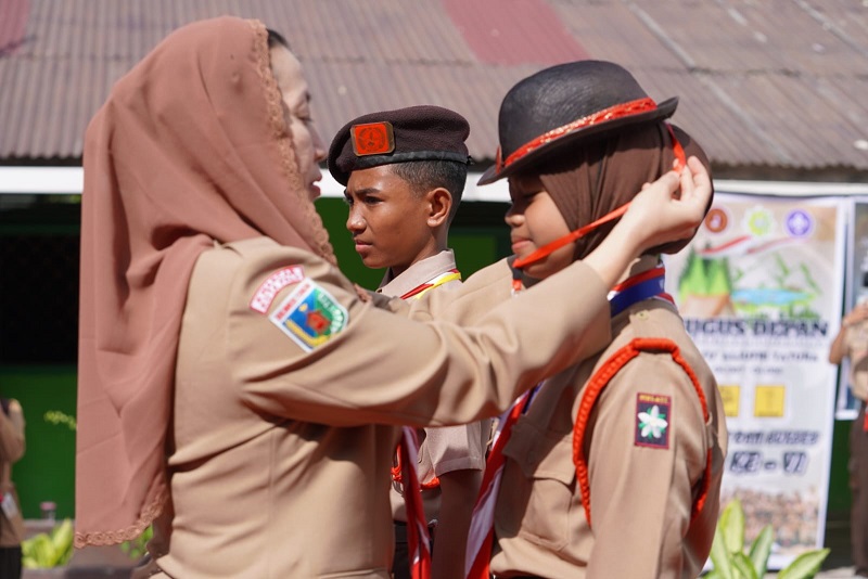 Diikuti 12 Sekolah Se-Kota Palu, Wawali Imelda Membuka Kompetisi Antar Pramuka Penggalang
