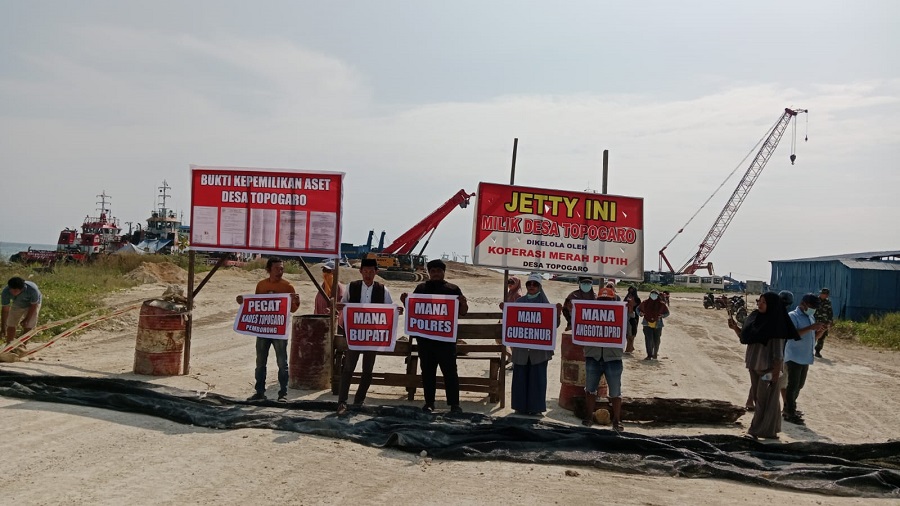 FORGASA Desak Kades dan BTIIG Kembalikan Pelabuhan Desa Topogaro Morowali
