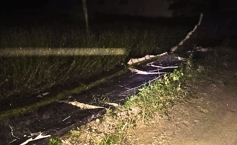 Gempa Guncang Pendolo Poso, Robohkan Pagar Beton, Tiap 5 Menit Masih Terjadi Guncangan