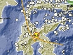 Gempa Tektonik Magnetudo 6.0 Mengguncang Poso, Tak Berpotensi Tsunami