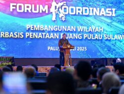 Gubernur Sulteng dan Menko AHY Sepakat, Tata Ruang Sebagai Panglima Kebijakan