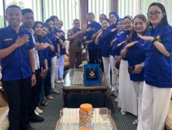 Hadianto Rasyid Jadi Kepala Daerah Pertama Penerima Medali Kawan Kehormatan Partai Gema Bangsa