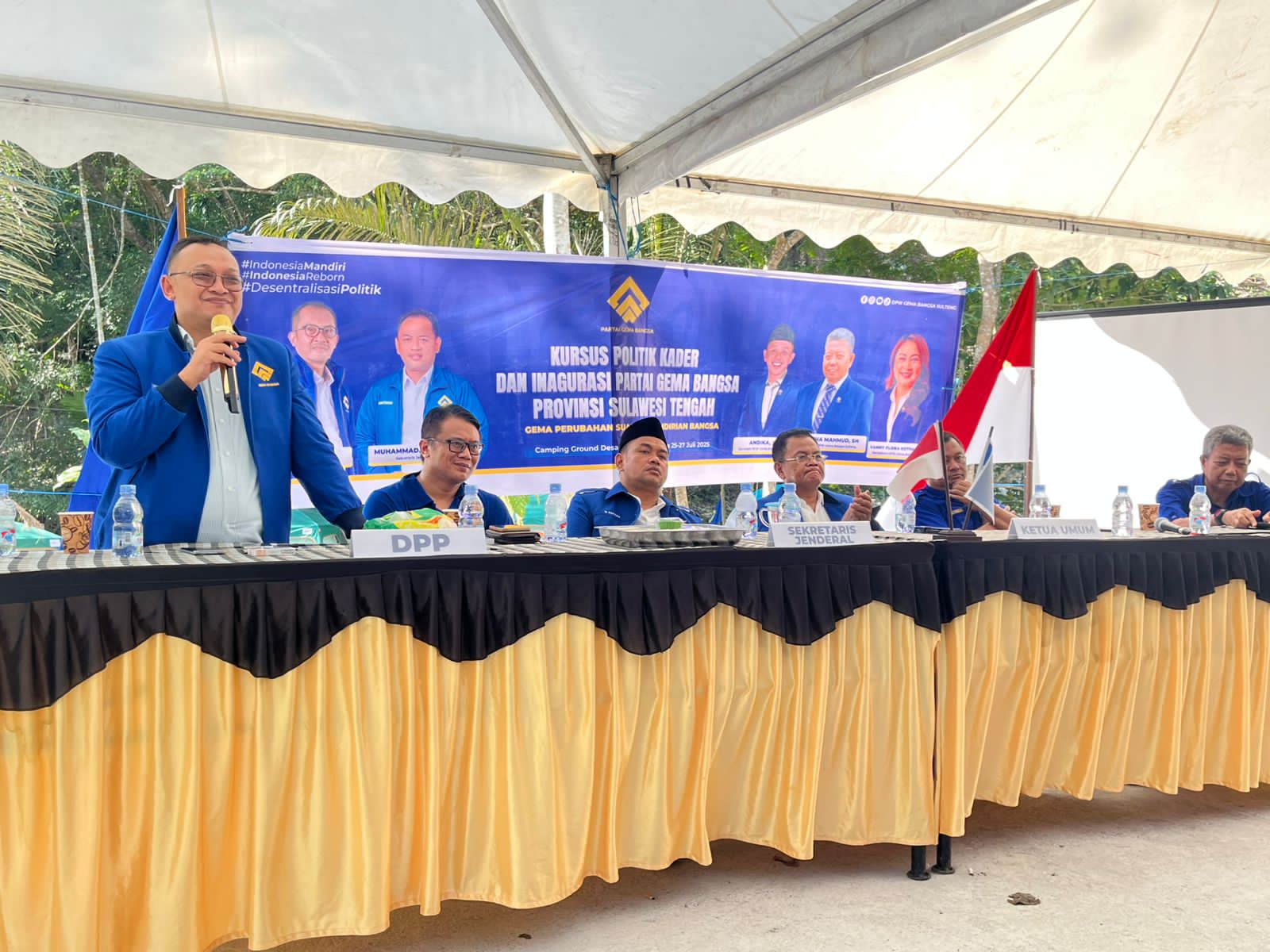 Apresiasi DPP: Kursus Politik Gema Bangsa Sulteng Dinilai Jadi Inspirasi Nasional
