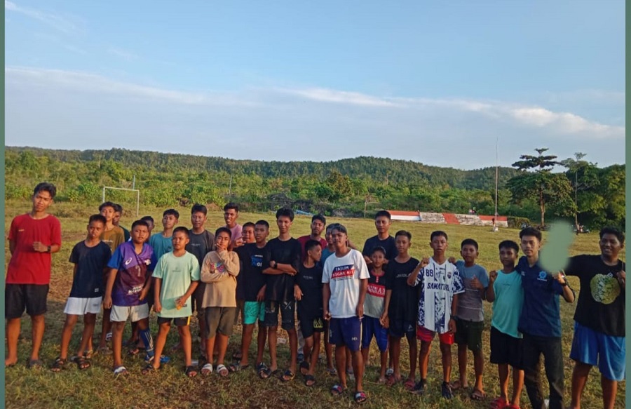 IPPMMK Palu Ajak Pemuda Ulunambo Barat Gelar Kerja Bakti Sambut HUT ke-80 RI