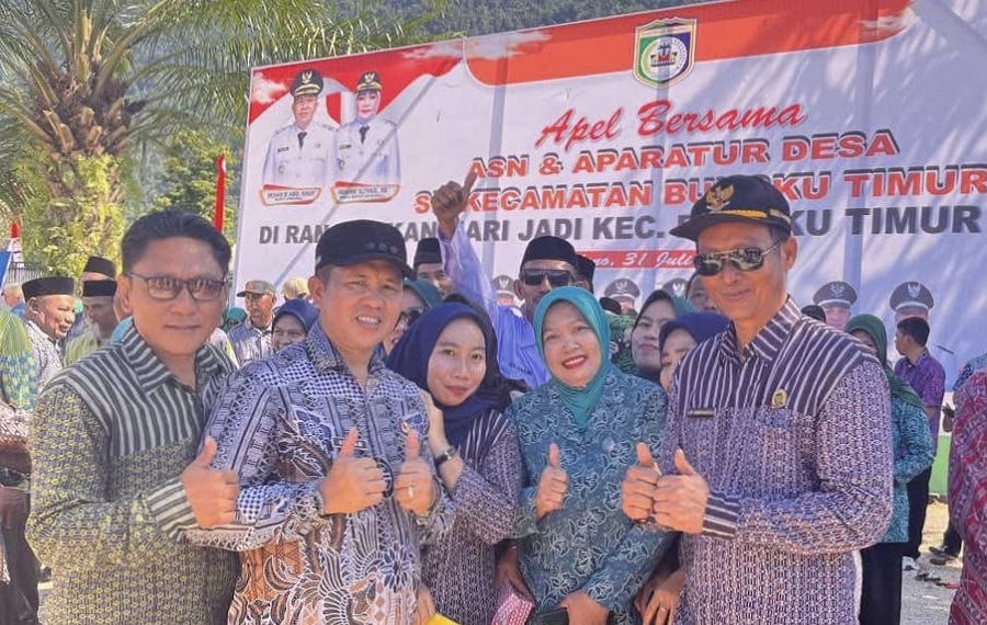 Kades Bahomoahi Apresiasi Apel Umum dan Keakraban Bupati Morowali di HUT ke-14 Bungku Timur