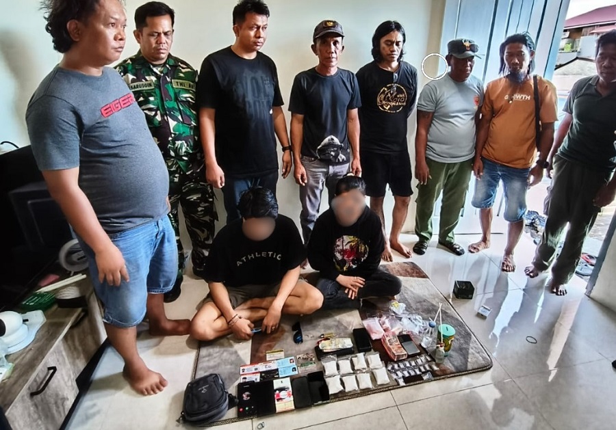 Kodim Morowali Amankan Pasutri di Bahodopi karena Miliki 400 Gram Sabu