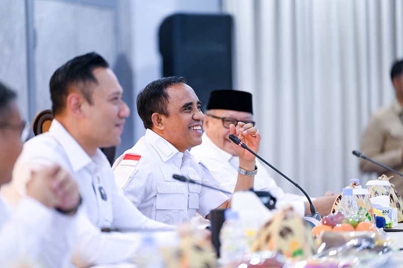 Kunjungan Menko AHY ke Sulteng, Anwar Hafid Usulkan Peningkatan Status Bandara hingga Irigasi