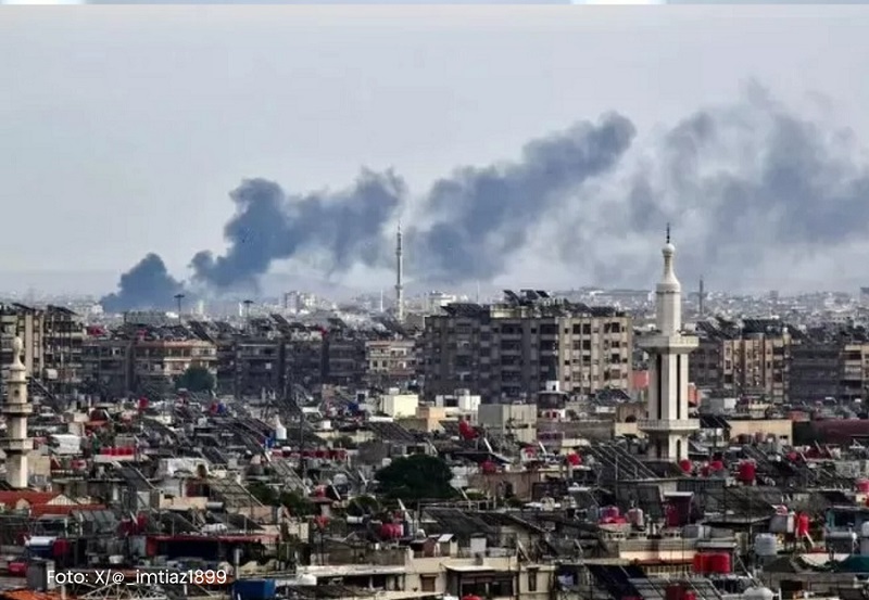 Militer Israel Bombardir Markas Staf Umum Suriah