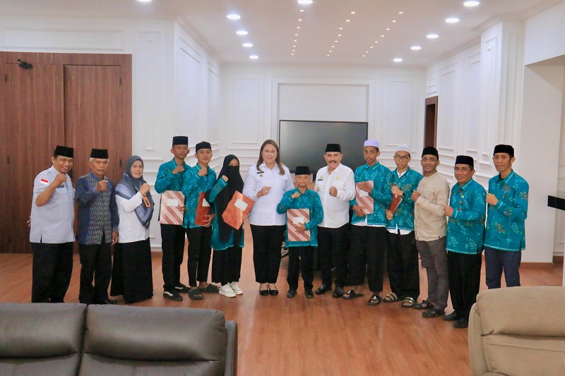 Pemkab Donggala Berikan Bonus Kepada Khafilah Berprestasi di Ajang STQH Sulteng