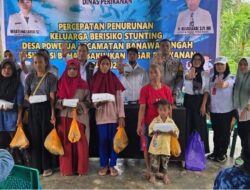 Pemkab Donggala Salurkan Ikan Segar dan Makanan Tambahan untuk Tekan Stunting